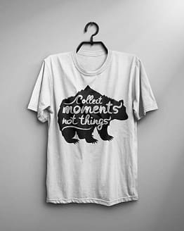 Collect Moments Bear T-shirt Men Tshirt Male