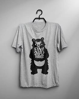 Enjoy Bear T-shirt Men Tshirt Male Fashion Shirt