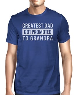 Got Promoted To Grandpa Baby Announcement Gift
