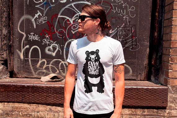 Enjoy Bear T-shirt Men Tshirt Male Fashion Shirt - Image 4