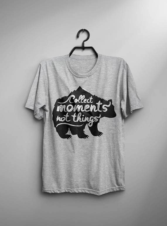 Collect Moments Bear T-shirt Men Tshirt Male - Image 2