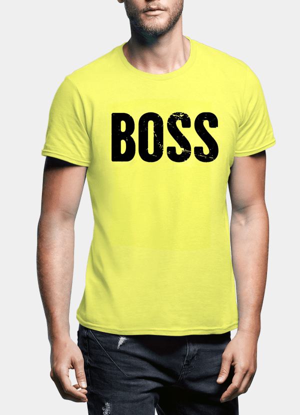 Boss Half Sleeves T-shirt - Image 4