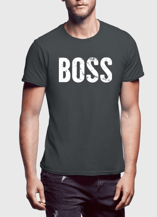 Boss Half Sleeves T-shirt - Image 5